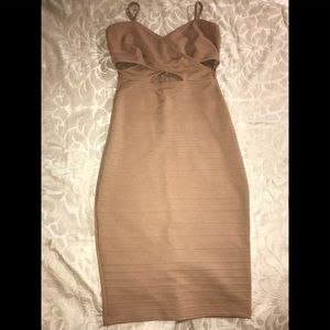 Sexy Summer Nude Dress